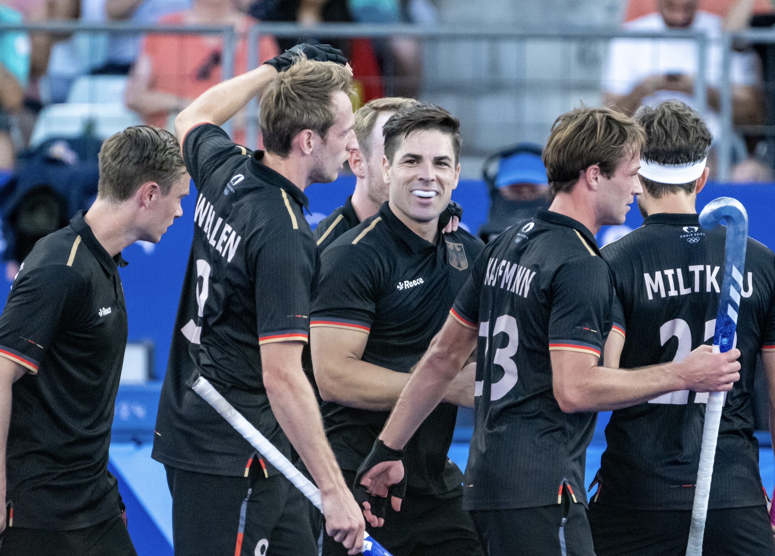 Hockey Olympia Paris 2024, Halbfinale, Deutschland - Indien 3-2, Finale,