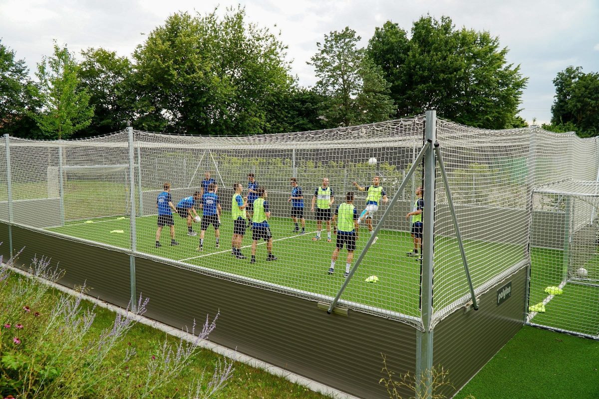 Der TSV Burgheim zu Gast bei Polytan