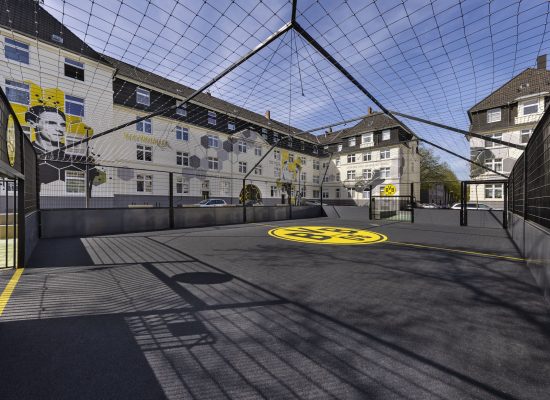 BVB Soccer Court, Borsigplatz, Dortmund