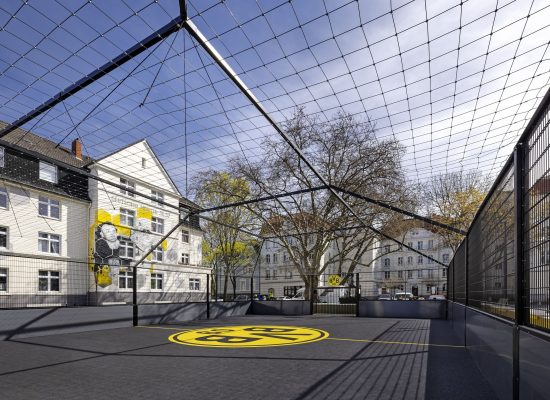 BVB Soccer Court, Borsigplatz, Dortmund