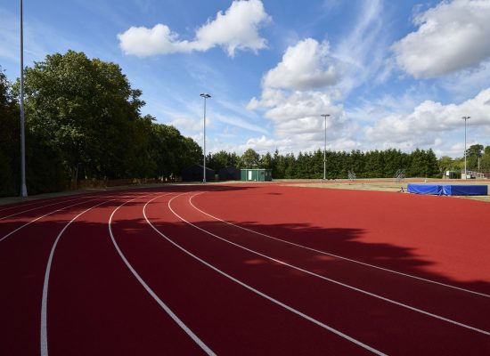 Running Track in Colchester, Essex